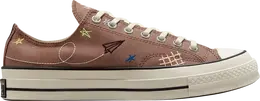 Converse: Оранжевые кроссовки  Chuck 70