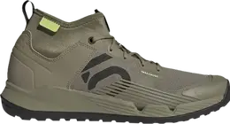 Adidas: Зелёные кроссовки 