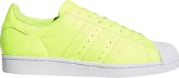 Adidas: Жёлтые кроссовки  Superstar