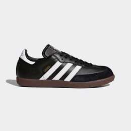 Adidas: Чёрные кроссовки  Samba