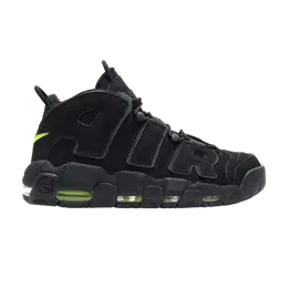 Nike: Чёрные кроссовки  Air More Uptempo