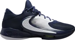 Nike: Синие кроссовки 