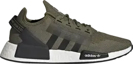 Adidas: Зелёные кроссовки  NMD_R1 V2