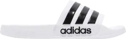 Adidas: Белые шлёпанцы  Adilette