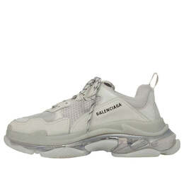 Balenciaga: Серые кроссовки  Triple S