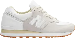 New Balance: Белые кроссовки  575