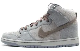 Nike: Серые кроссовки  SB Dunk High