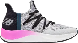 New Balance: Белые кроссовки 
