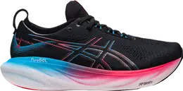 Asics: Чёрные кроссовки  Gel-Nimbus