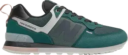 New Balance: Розовые кроссовки  574