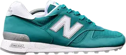 New Balance: Синие кроссовки 