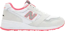 New Balance: Белые кроссовки  575