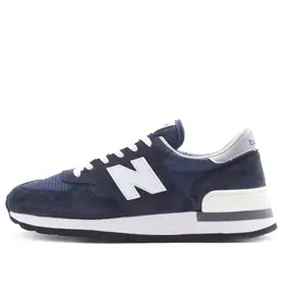 New Balance: Синие кроссовки 