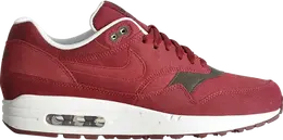 Nike: Красные кроссовки  Air Max 1