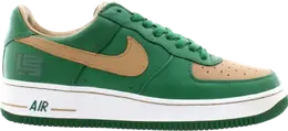 Nike: Зелёные кроссовки  Air Force 1