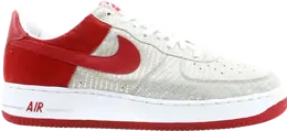 Nike: Серебристые кроссовки  Air Force 1