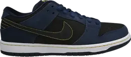 Nike: Чёрные кроссовки  Dunk Low Pro SB