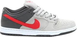 Nike: Красные кроссовки  Dunk Low Pro SB