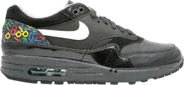 Nike: Чёрные кроссовки  Air Max 1 Premium