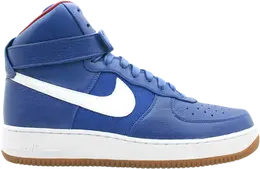 Nike: Синие кроссовки  Air Force 1 High