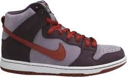 Nike: Фиолетовые кроссовки  Dunk High Premium SB