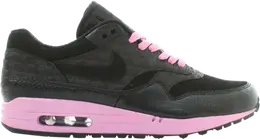 Nike: Чёрные кроссовки  Air Max 1