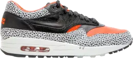 Nike: Оранжевые кроссовки  Air Max 1