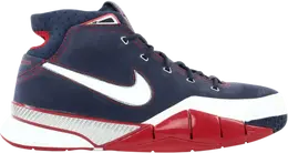 Nike: Синие кроссовки 
