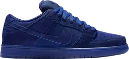 Nike: Голубые кроссовки  Dunk Low Premium SB