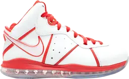 Nike: Белые кроссовки  Lebron 8