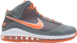 Nike: Оранжевые кроссовки  Air Max Lebron 7