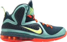 Nike: Зелёные кроссовки  Lebron 9