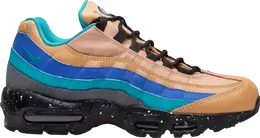Nike: Голубые кроссовки  Air Max 95 Premium