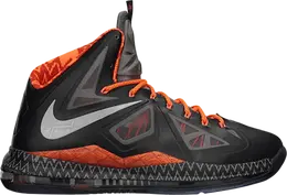 Nike: Оранжевые кроссовки  Lebron 10