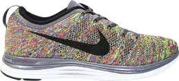 Nike: Тёмные кроссовки  Flyknit