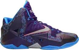 Nike: Фиолетовые кроссовки  Lebron 11