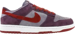 Nike: Фиолетовые кроссовки  Dunk Low Pro