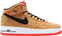 Nike: Коричневые кроссовки  Air Force 1