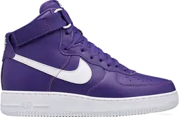Nike: Фиолетовые кроссовки  Air Force 1 High