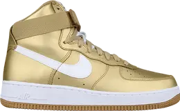 Nike: Золотые кроссовки  Air Force 1 High