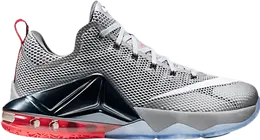 Nike: Серые кроссовки  Lebron 12