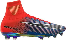 Nike: Голубые кроссовки  Mercurial