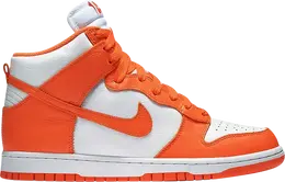 Nike: Оранжевые кроссовки  Dunk High