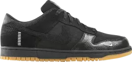 Nike: Чёрные кроссовки  Dunk Low
