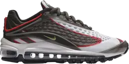 Nike: Зелёные кроссовки  Air Max Deluxe