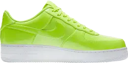 Nike: Зелёные кроссовки  Air Force 1