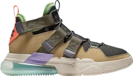 Nike: Бежевые кроссовки  Air