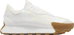 Adidas: Белые кроссовки 