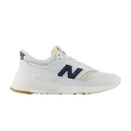 New Balance: Белые кроссовки 