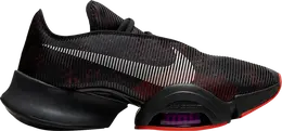 Nike: Чёрные кроссовки  Air Zoom